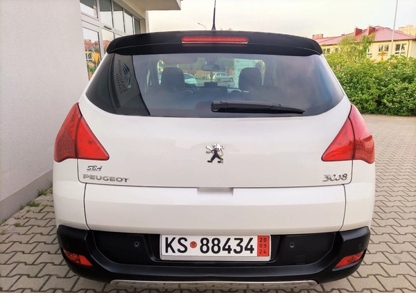 Peugeot 3008 cena 32000 przebieg: 230000, rok produkcji 2012 z Poznań małe 781